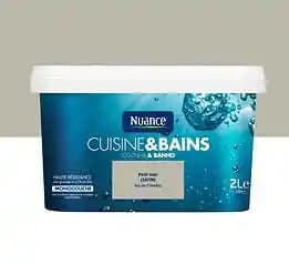 Peinture Cuisine et Bains - Petit kaki - Satin - 2L