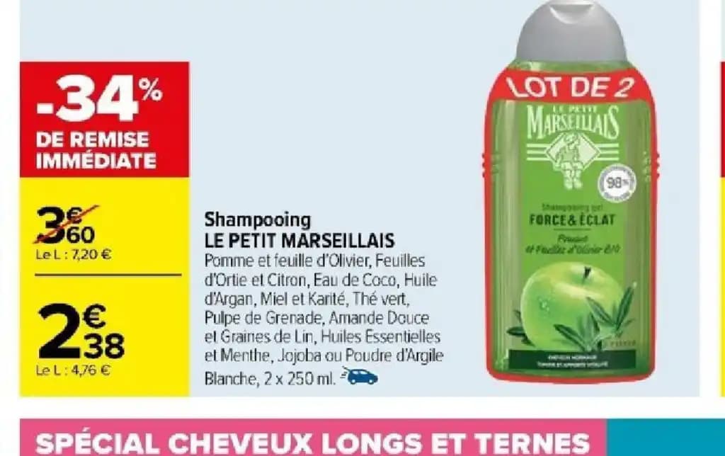 Shampooing LE PETIT MARSEILLAIS