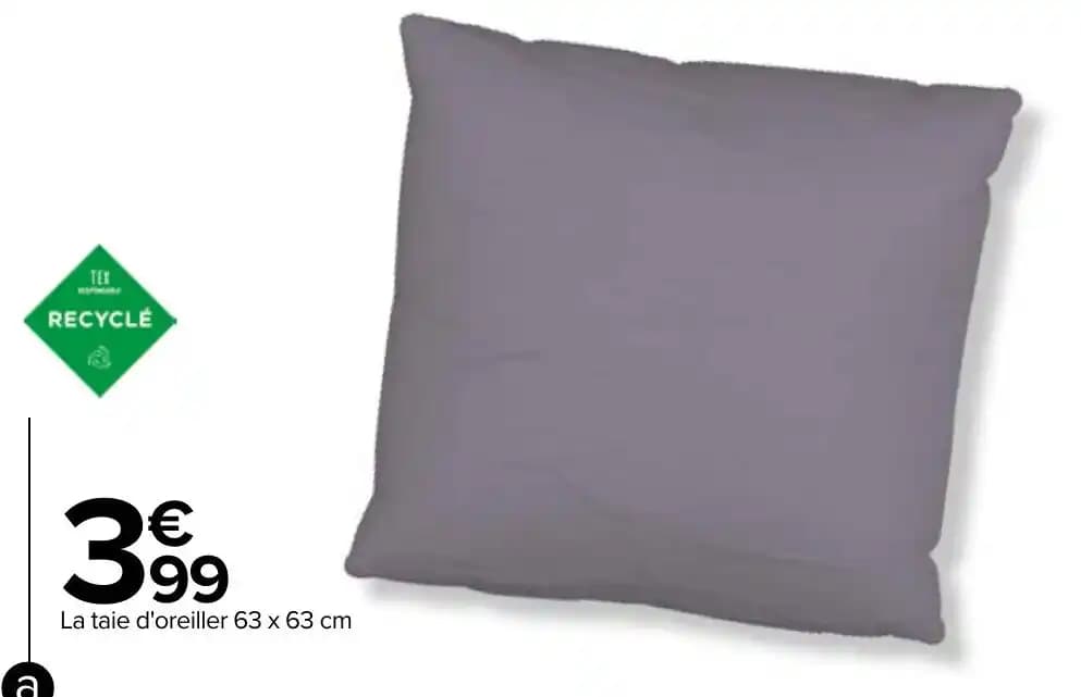 Linge de lit "Polycoton recyclé"