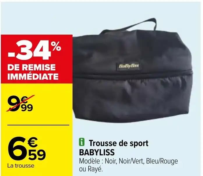 Trousse de sport BABYLISS