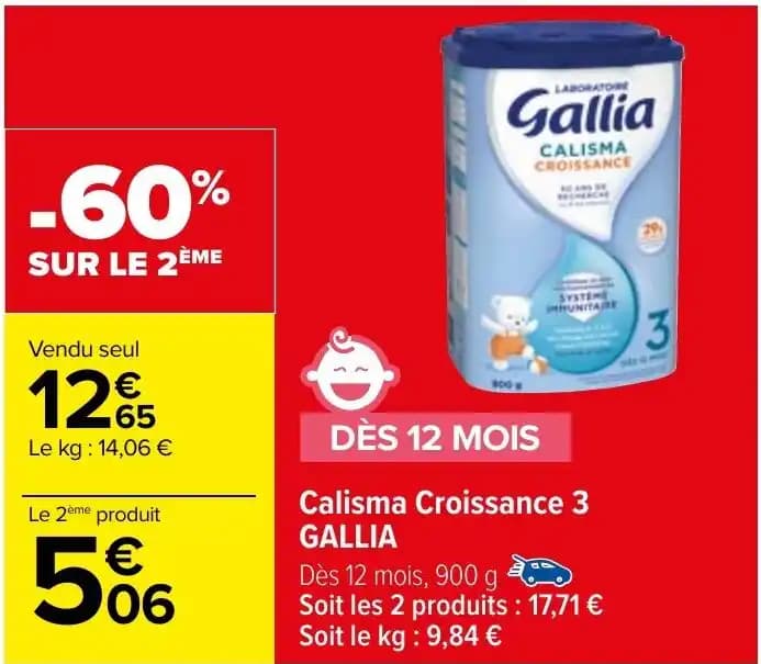 Calisma Croissance 3 GALLIA