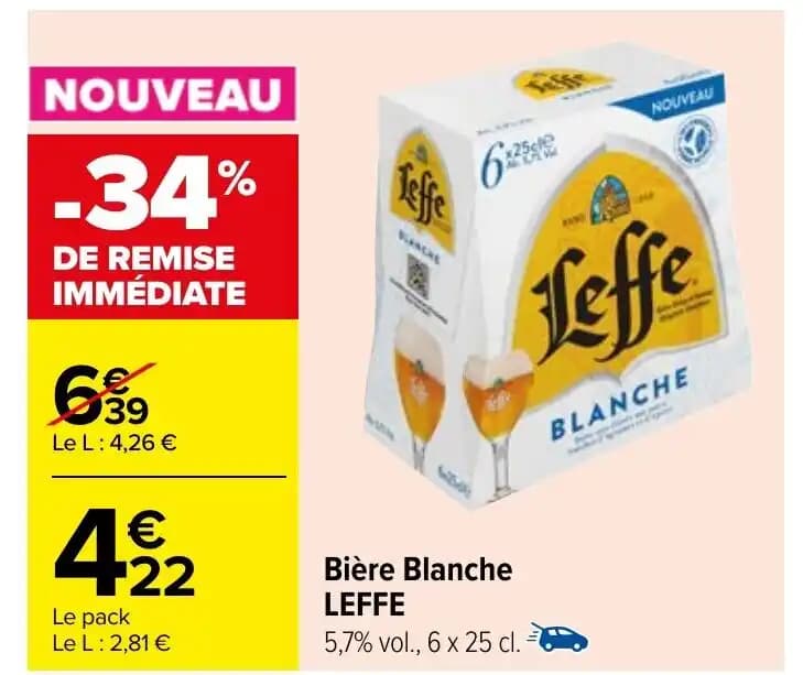 Bière Blanche LEFFE