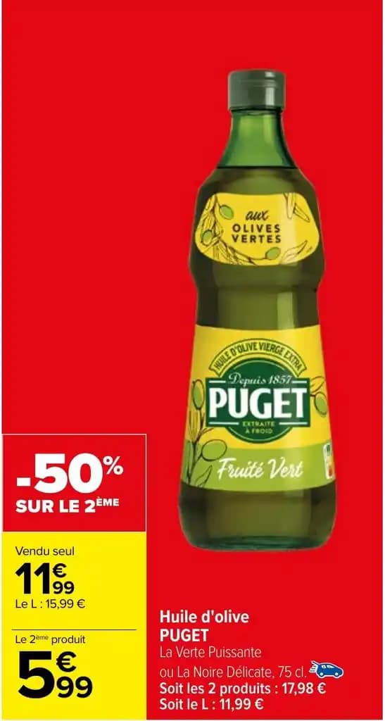 Huile d'olive PUGET