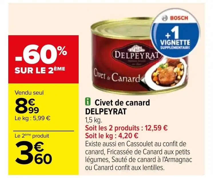 i Civet de canard DELPEYRAT