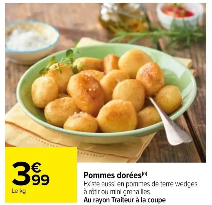 Pommes dorées (n)
