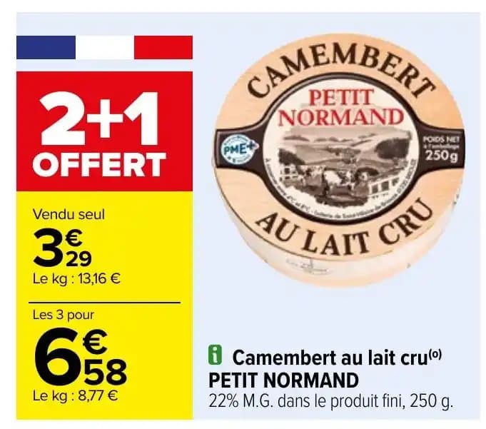 i Camembert au lait cru(0) PETIT NORMAND