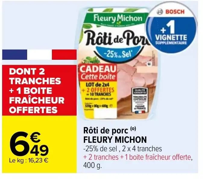 Rôti de porc (0) FLEURY MICHON