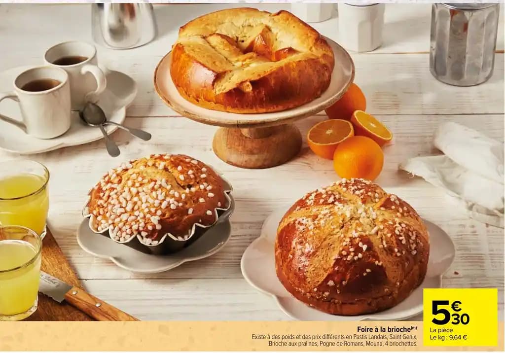 Foire à la brioche (m)