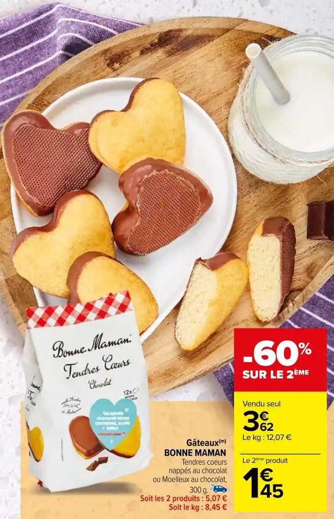 Gâteaux(m) BONNE MAMAN