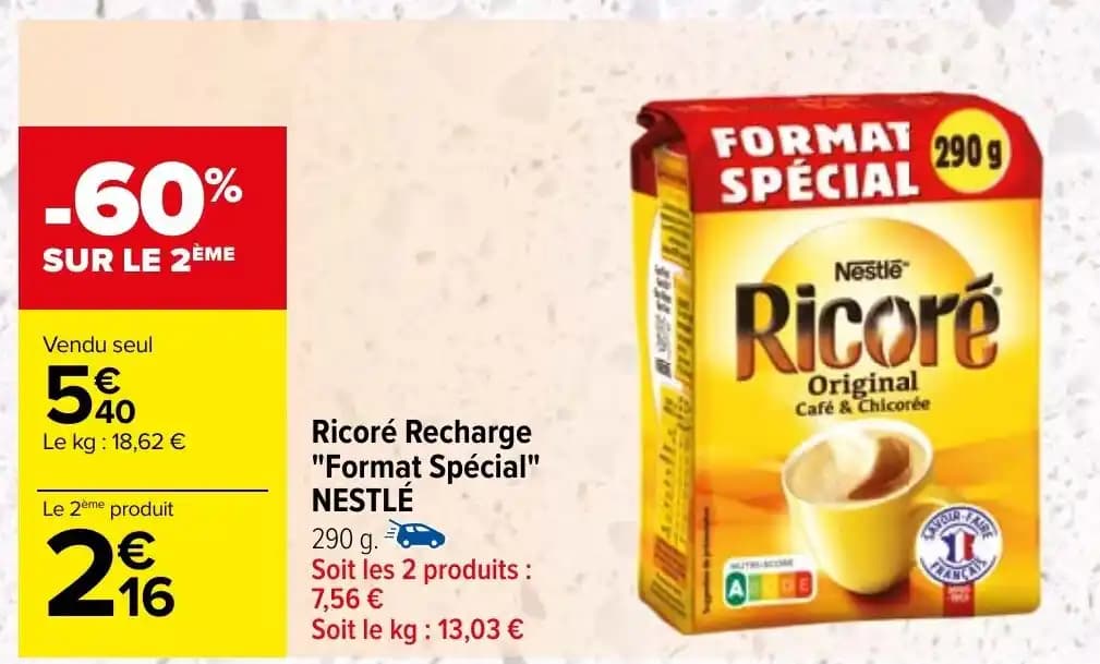 Ricoré Recharge "Format Spécial" NESTLÉ