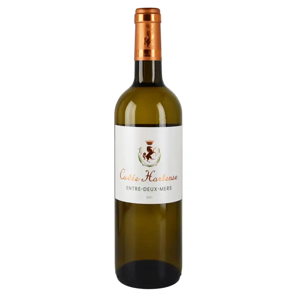 Cuvée Hortense, 2021 - Entre-Deux-Mers AOC - Blanc Sec - étiquette abîmée - 75 cl