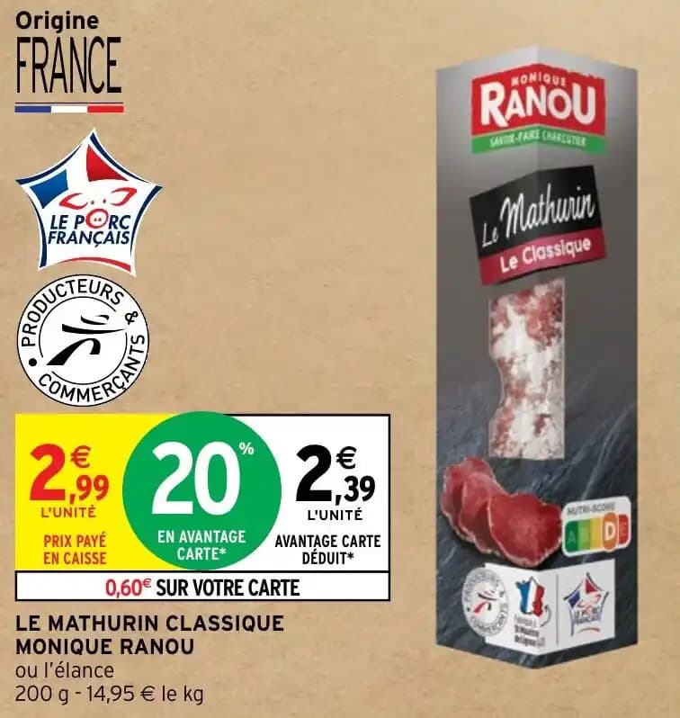 LE MATHURIN CLASSIQUE MONIQUE RANOU