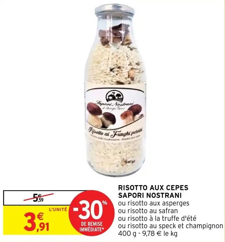 RISOTTO AUX CEPES SAPORI NOSTRANI