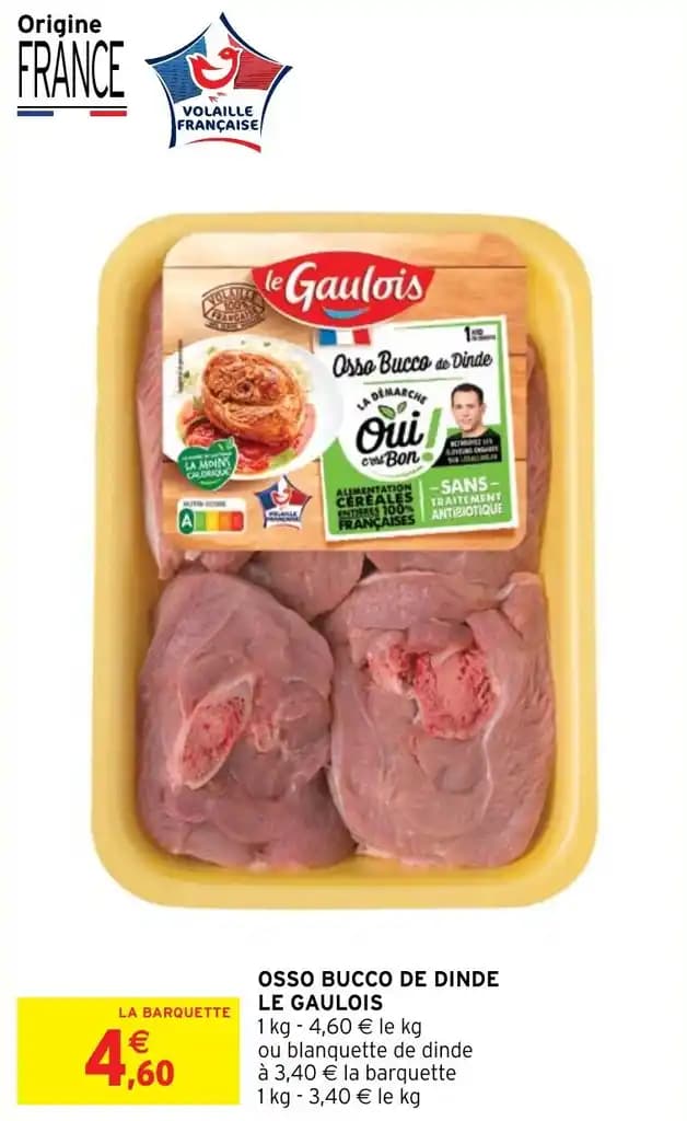 OSSO BUCCO DE DINDE LE GAULOIS