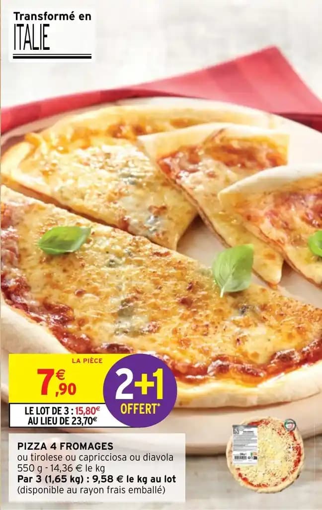 PIZZA 4 FROMAGES