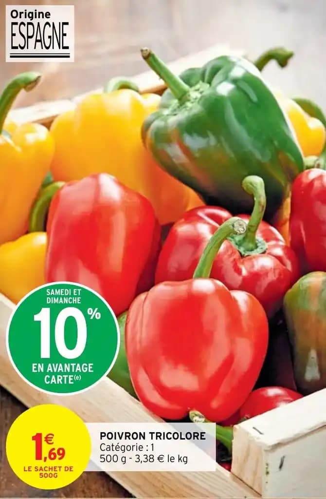 POIVRON TRICOLORE