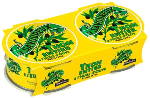 CONNÉTABLE Thon à l'huile d'olive Le Savoureux