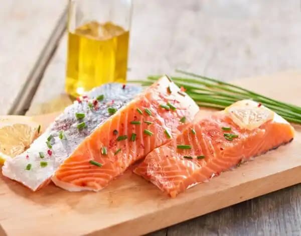 2 pavés de saumon Atlantique avec peau CARREFOUR BIO