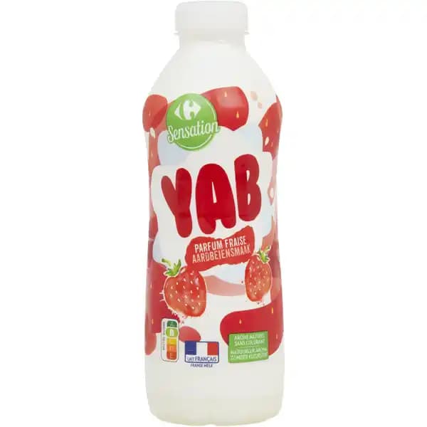 CARREFOUR SENSATION Yaourt à boire YAB