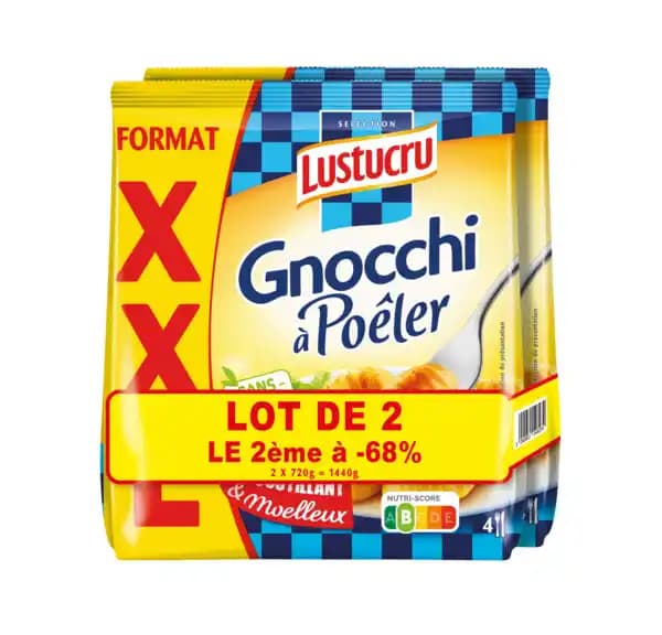 LUSTUCRU Gnocchi à Poêler