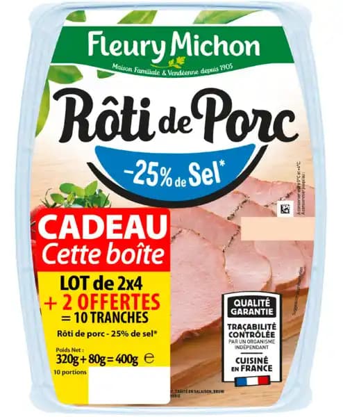 FLEURY MICHON Rôti de porc