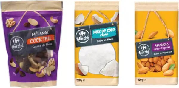 CARREFOUR LE MARCHÉ SUR TOUS LES FRUITS SECS