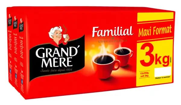 GRAND' MÈRE Café moulu Familial Maxi Format
