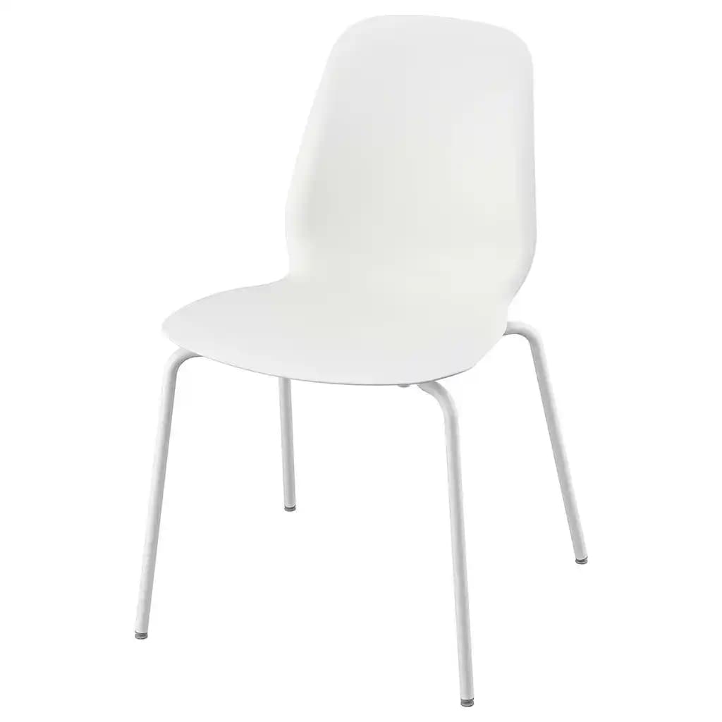 LidÅs Chaise, blanc/sefast blanc