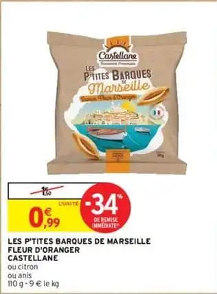 Castellane - les p'tites barques de marseille fleur d'oranger