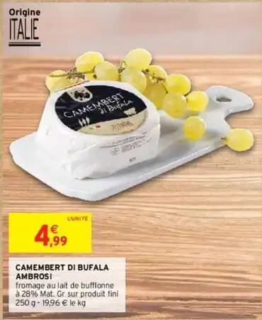 Ambrosi - camembert di bufala