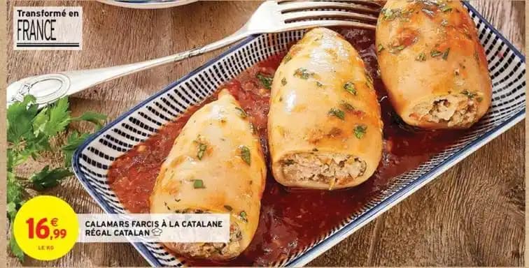 Calamars farcis à la catalane régal catalan