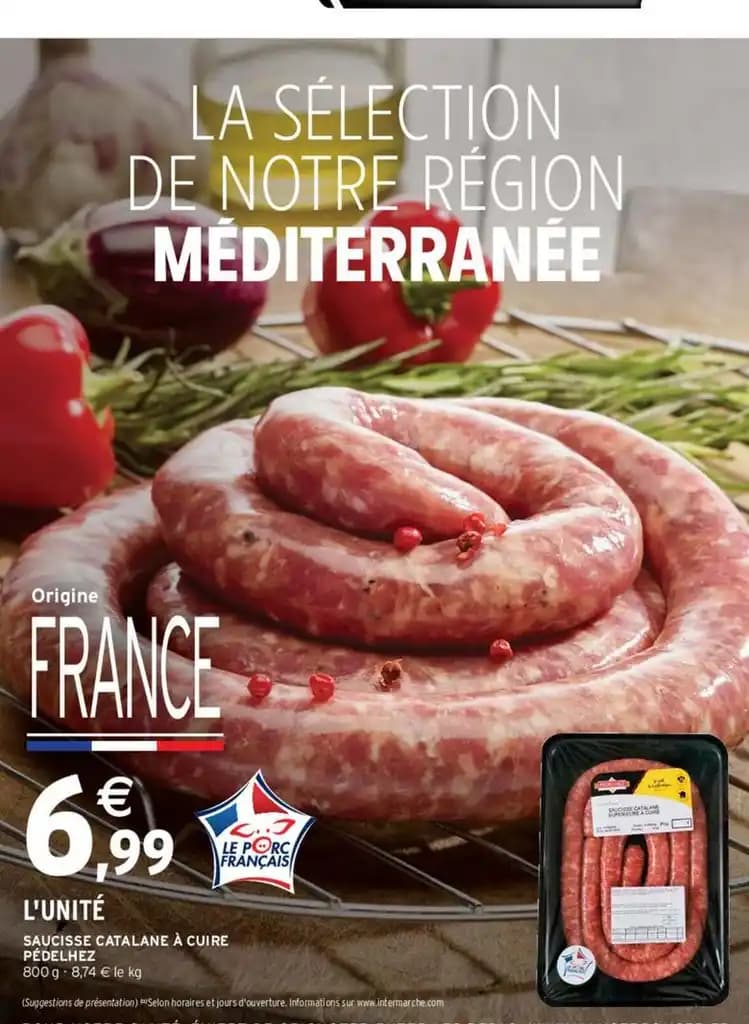 Pédelhez - saucisse catalane à cuire