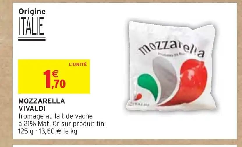 VIVALDI MOZZARELLA