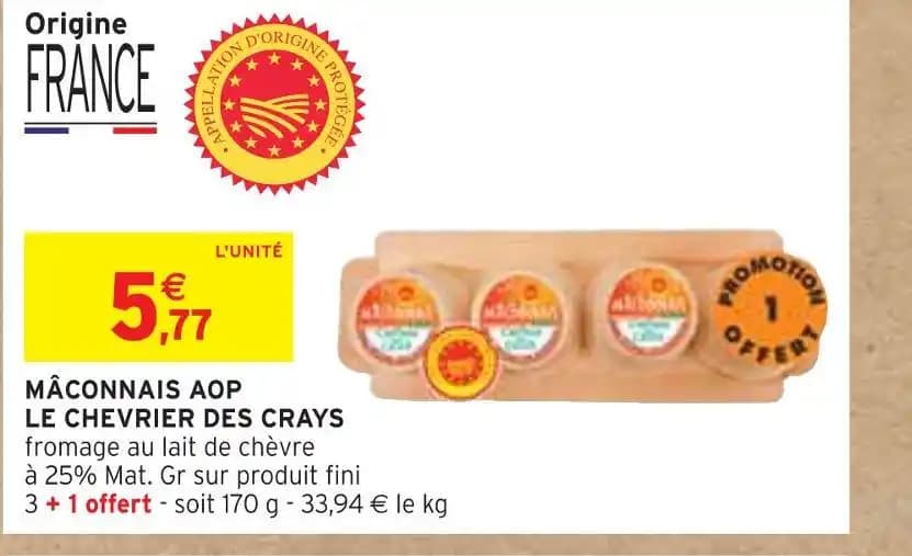 LE CHEVRIER DES CRAYS MÂCONNAIS AOP