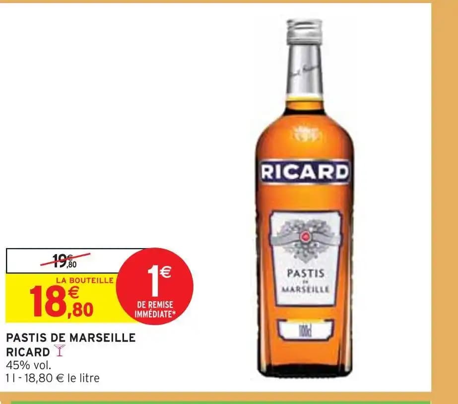 RICARD PASTIS DE MARSEILLE