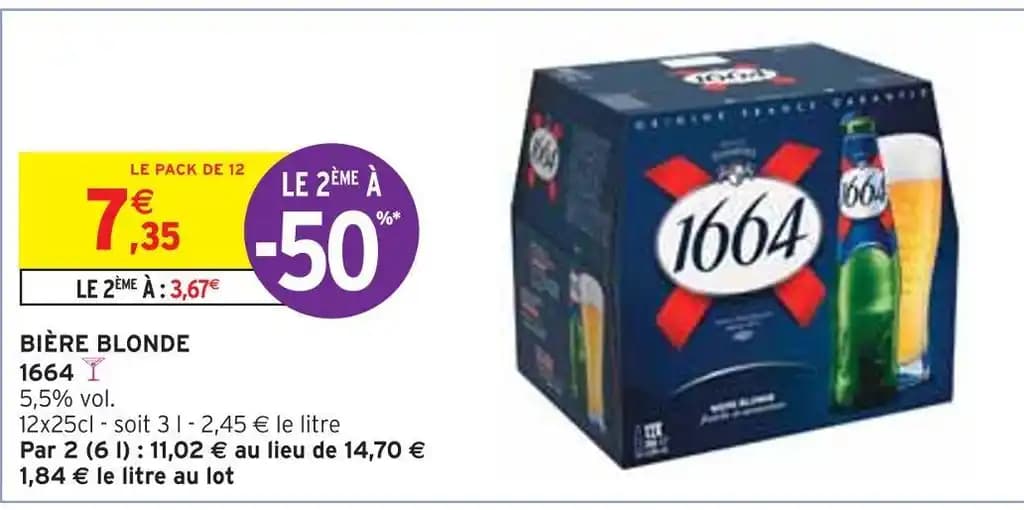 1664 BIÈRE BLONDE