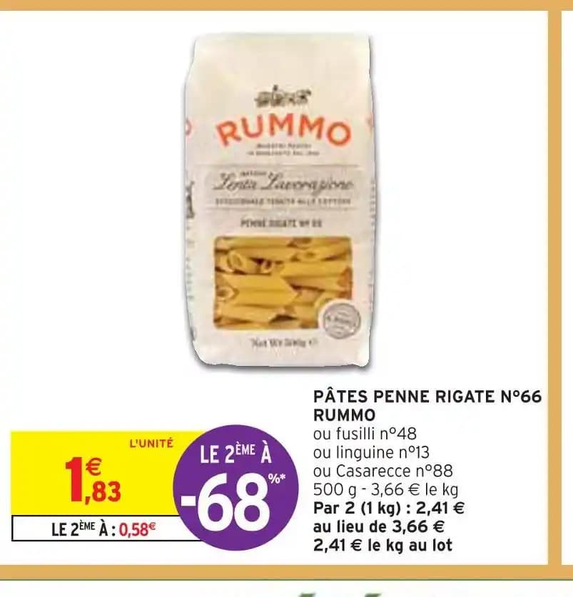 RUMMO PÂTES PENNE RIGATE N°66