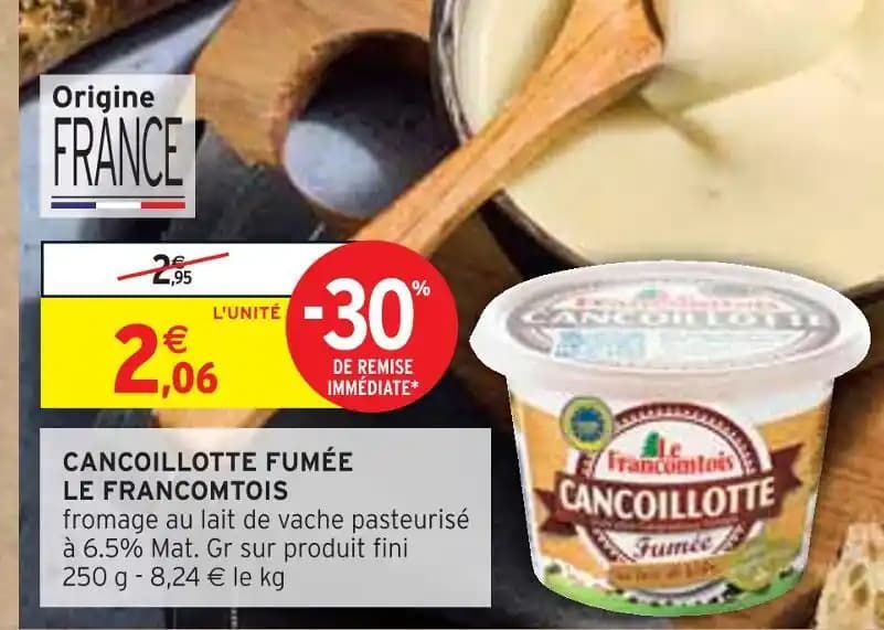 LE FRANCOMTOIS CANCOILLOTTE FUMÉE