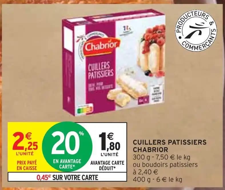 CHABRIOR CUILLERS PATISSIERS
