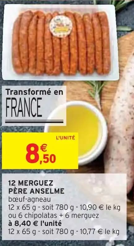 PÈRE ANSELME 12 MERGUEZ