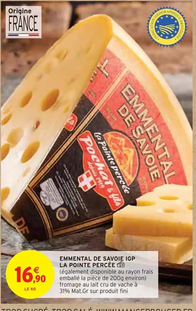 LA POINTE PERCÉE EMMENTAL DE SAVOIE IGP