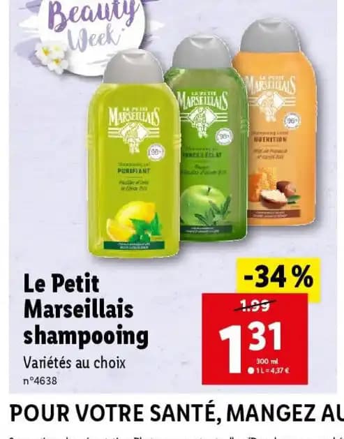 Le Petit Marseillais shampooing