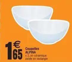 Alpina - coupelles