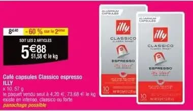 Illy - cafe capsules classico espresso
