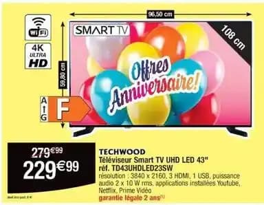 Techwood - smart tv 3d