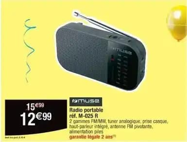 Muse - radio portable