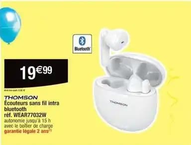 Thomson - eccouteurs sans fil intra bluetooth