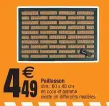 Paillasson