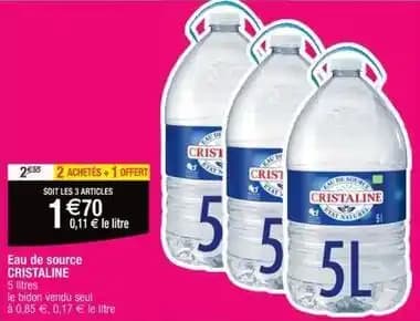 Cristaline - eau de source