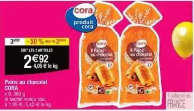 Cora - pains au chocolat